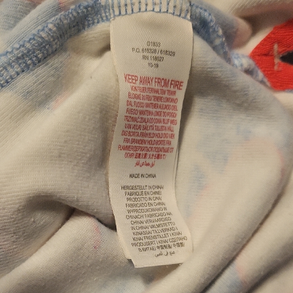 Mini Boden Toweling Cloud And Unicorn Print Kids Swim Coverup - Picture 3 of 4